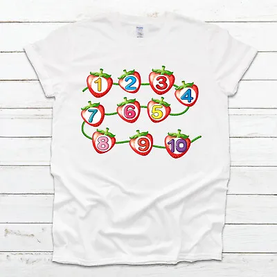 Maths Day 2023 Kids T Shirt Symbols Number Back To School Boys Girls Funny Tee • £7.99