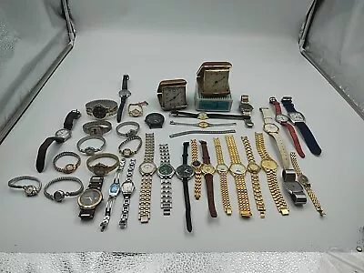 Vintage Watches Bulk Lot Seiko Timex Bulova And Caravelle • $172.97