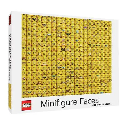 LEGO Minifigure Faces 1000-Piece Jigsaw Puzzle • $35.37