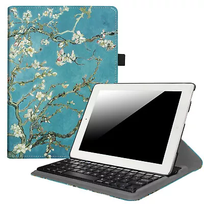 Keyboard Case For IPad 4th /iPad 3rd (2012)/ IPad 2 (2011) 9.7 Inch Tablet Cover • $27.99