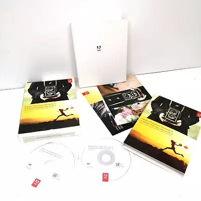 £34.99 • Buy Adobe Photoshop & Adobe Premiere Elements 11 By A... | Software | Condition Good
