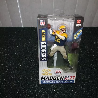 McFarlane 2016  Aaron Rodgers Green Bay Packers Madden 17 Throwback • $16.99