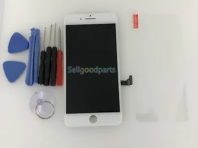 Genuine OEM Original IPhone 8 Plus White LCD Replacement Screen Digitizer GradeA • $37.95