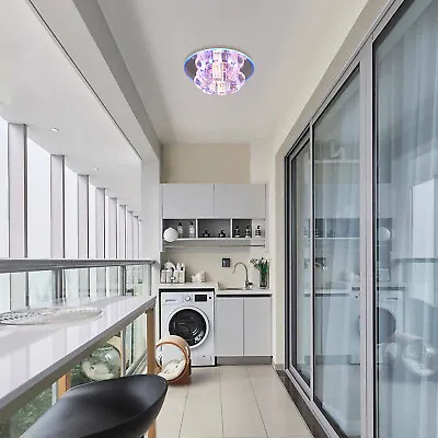 Modern K9 Crystal Flush Mount LED Ceiling Lamp Pendant Light Chandelier Fixture  • $37.05