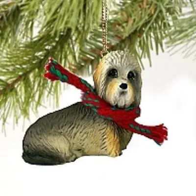 £8.99 • Buy Dandie Dinmont Christmas Tree Figurine Decoration/Ornament Present/Gift