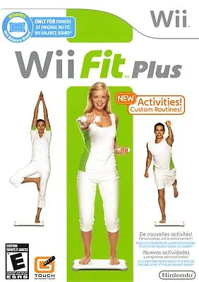 Wii Fit Plus [DISC ONLY] (Nintendo Wii) [PAL] - WITH WARRANTY • $2.54