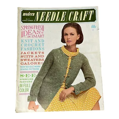 Modern Needle / Craft 1966 Spring Summer Issue Number 47 Vintage Magazine MCM • $9.99