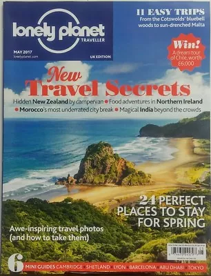 Lonely Planet Traveller UK May 2017 New Travel Secrets Morocco FREE SHIPPING Sb • £14.21