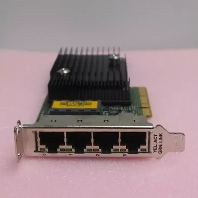 Sun ATLS1QGE Quad Port Gigabit PCI-E Network Adapter NIC Half Height 501-7606-06 • £24