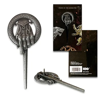 Official Game Of Thrones Metal Keyring Pin Badge Lannister Stark Targaryen GoT • £6.98