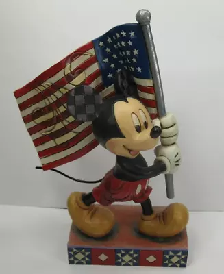 Jim Shore Walt Disney Showcase Mickey Mouse “Old Glory” #4032875 ENESCO American • $49.95