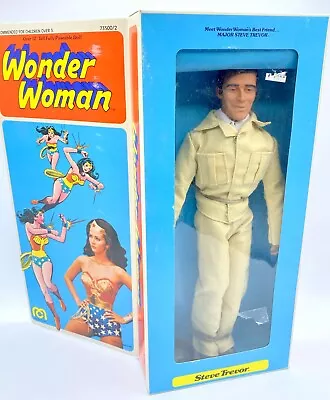 Nib Wonder Woman Doll Action Figure 1976 Mego Corp Vintage Steve Trevor 12  • $349.99