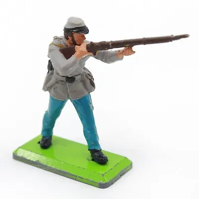 Britain DEETAILS Civil War Confederate Soldier Firing Gun Miniature Figure • $6.99