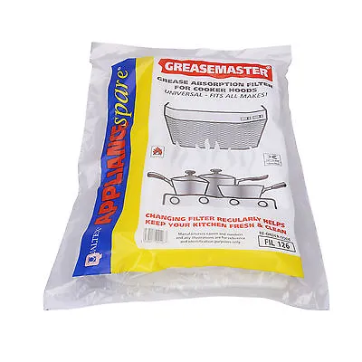 Universal Grease Master Foam Cooker Hood Grease Absorption Filter  • £6.20