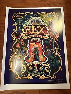 2020 Rex Proclamation- Mardi Gras Krewe Favor- LIMITED EDITION OF 500 • $69.99