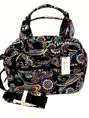 Vera Bradley Compact Traveler Bandana Swirl Pattern Carry On Shoulder Bag New • $49.95