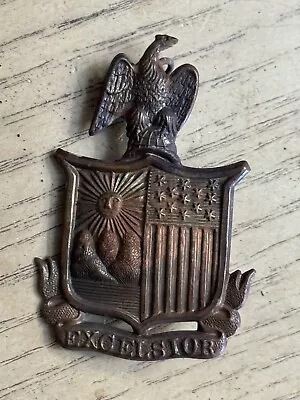 Scarce Civil War Union Excelsior Headgear Badge Insignia • $30