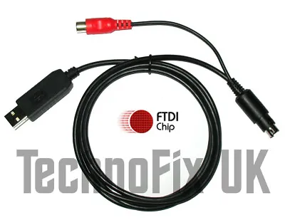 FTDI USB Cat & Programming Cable With Linear PTT Out Yaesu FT-817 FT-857 FT-897  • £27.99