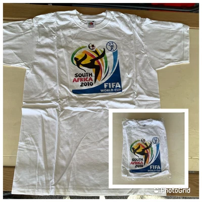 Fifa World Cup South Africa 2010 Nos New Old Stock T Shirt M • £6