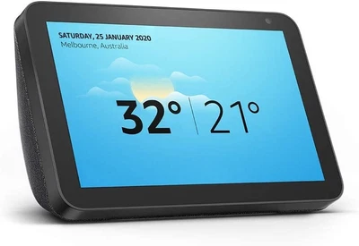 $164 • Buy Amazon Echo Show 8 (2nd Gen) HD Smart Display Speaker Alexa Charcoal Grey Black