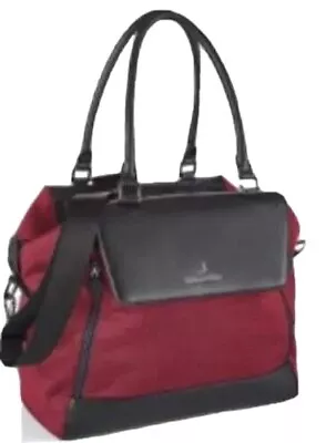 JUNIORJONES JESSIE LUXURY BABY CHANGING BAG PERSIAN RED NEW BOXED Rrp £140+ea • £74.99