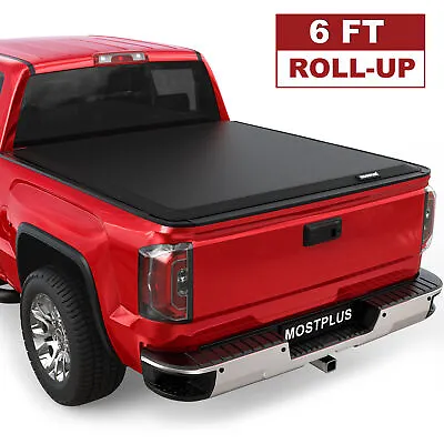 6FT Roll-up Truck Bed Tonneau Cover For 1994-2003 Chevy S10 GMC Sonoma S15 • $135.98