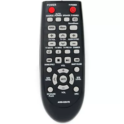 AH59-02547B New Replaced Remote For Samsung TV HWF450 PSWF450  HW-F450 PS-WF450 • $32.99