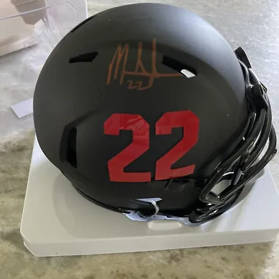 MARK INGRAM Autographed Alabama Crimson Tide Mini Football Helmet Eclipse BAS!!! • $59.99