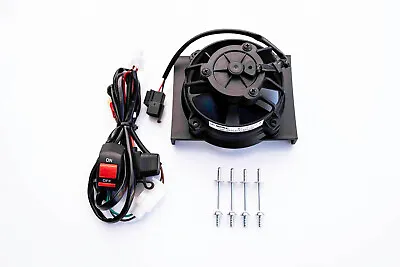 Radiator Cooling Fan Original SPAL And Mounting Kit For SHERCO With Switch-NEW • $91.47