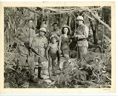 Vintage 8x10 Photo Tarzan's Secret Treasure Johnny Sheffield Maureen O'Sullivan • $19.99