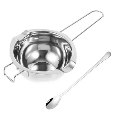  Wax Melting Pot For Candle Making Calentador De Leche Chocolate Stainless Steel • £11.39