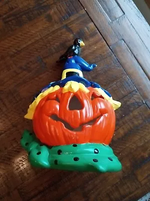 Vintage Halloween Ceramic/glenview Mold/jack'o'lantern/witch Hat/raven/boo!!!!!! • $29.95