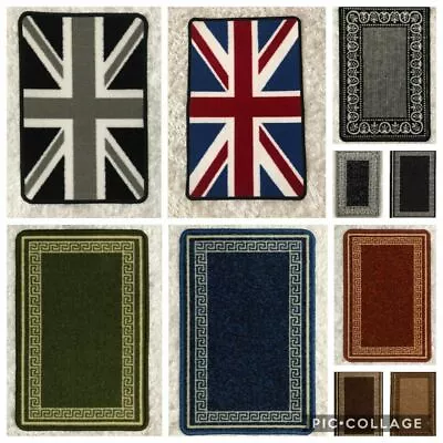 Non Slip Door Mats Indoor Door Mat Small Large Floor Mat Washable Rugs • £8.99