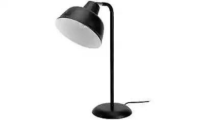 Habitat Benson Metal 54cm Tall Table Desk Lamp - Matt Black 3136885 • £22.99