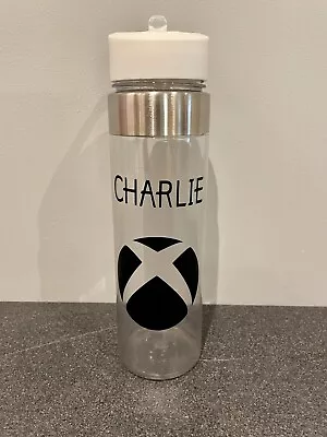 X Box Games Console Logo Water Bottle Personalised Name Vinyl Stickers Decal • £2.99