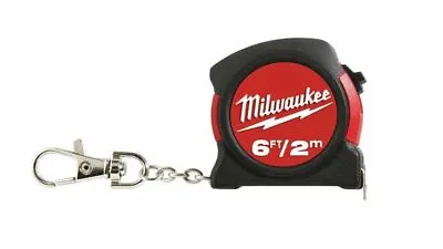 Milwaukee Mini Tape Measure Keychain 6ft / 2m 48-22-5506 Functional Tool NEW • $9.99