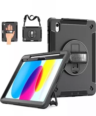 Miesherk Case For IPad 10th Generation 2022: Military Grade Black • $19.98