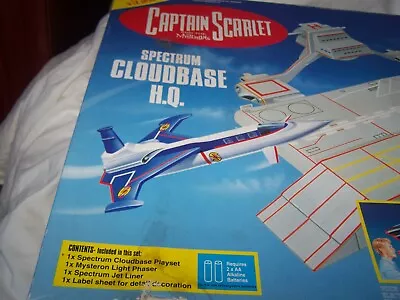 1993 Vivid Imaginations Captain Scarlet & Mysterons Boxed Spectrum Cloudbase • £89.99