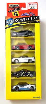 Matchbox - 5 Pack - Convertibles - #060032-9 - New In Package • $13.59