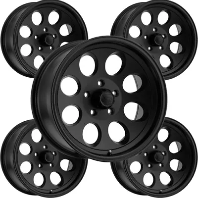 (Set Of 5) Ion 171 17x9 5x5  -12mm Matte Black Wheels Rims 17  Inch • $679.95