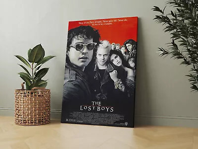 The Lost Boys 1987 Classic Movie- Canvas - Framed Or Just Print Available - 01 • £5.99