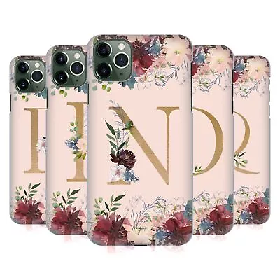 OFFICIAL NATURE MAGICK FLOWERS MONOGRAM ROSE GOLD 2 CASE FOR APPLE IPHONE PHONES • $19.95