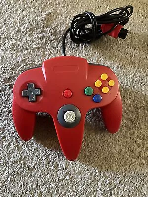 Red Controller Joystick Wired- Generic N64 • $17.99