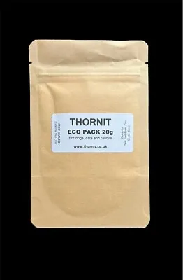 20g ECO Friendly RESEALABLE Pouch THORNIT EAR MITE Powder ORIGINAL FORMULA DOG • £12.70