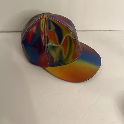 Official 2015 Back To The Future 2 Marty McFly Holographic Iridescent Cap Hat • $42.75