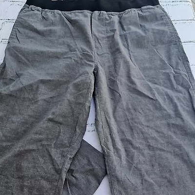 Prana NWT Size XXL Gray Vaha Pants Outdoor Hiking Lounge Drawstring Men's  • $49.99