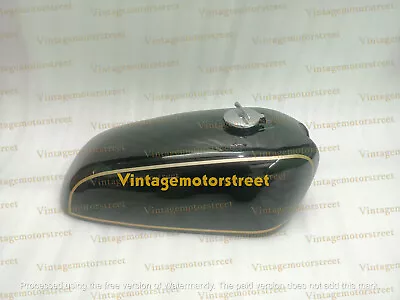 New Matchless G3L Trial Series Steel Gas Fuel Petrol Tank Black Painted + Cap • $183.17