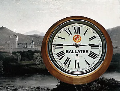 Great North Of Scotland Railway Ballater Station Waiting Room Clock Balmoral. • £65