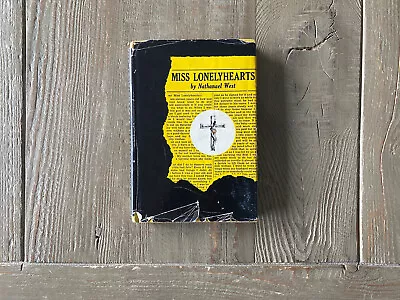 Vtg MISS LONELYHEARTS Nathanael West 1933 HC/DJ New Directions Books • $299.99