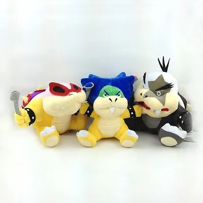 3X Super Mario Bros Koopalings Roy Ludwig Von Morton Jr. Koopa Soft Plush Toy 7  • $32.99